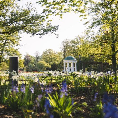 Kurpark beim Frühlingserwachen, © Stadt Bad Salzuflen / N. Jacke