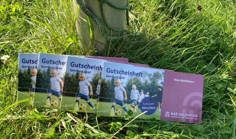 Gutscheinheft Sport und Spiel, © Stadt Bad Salzuflen