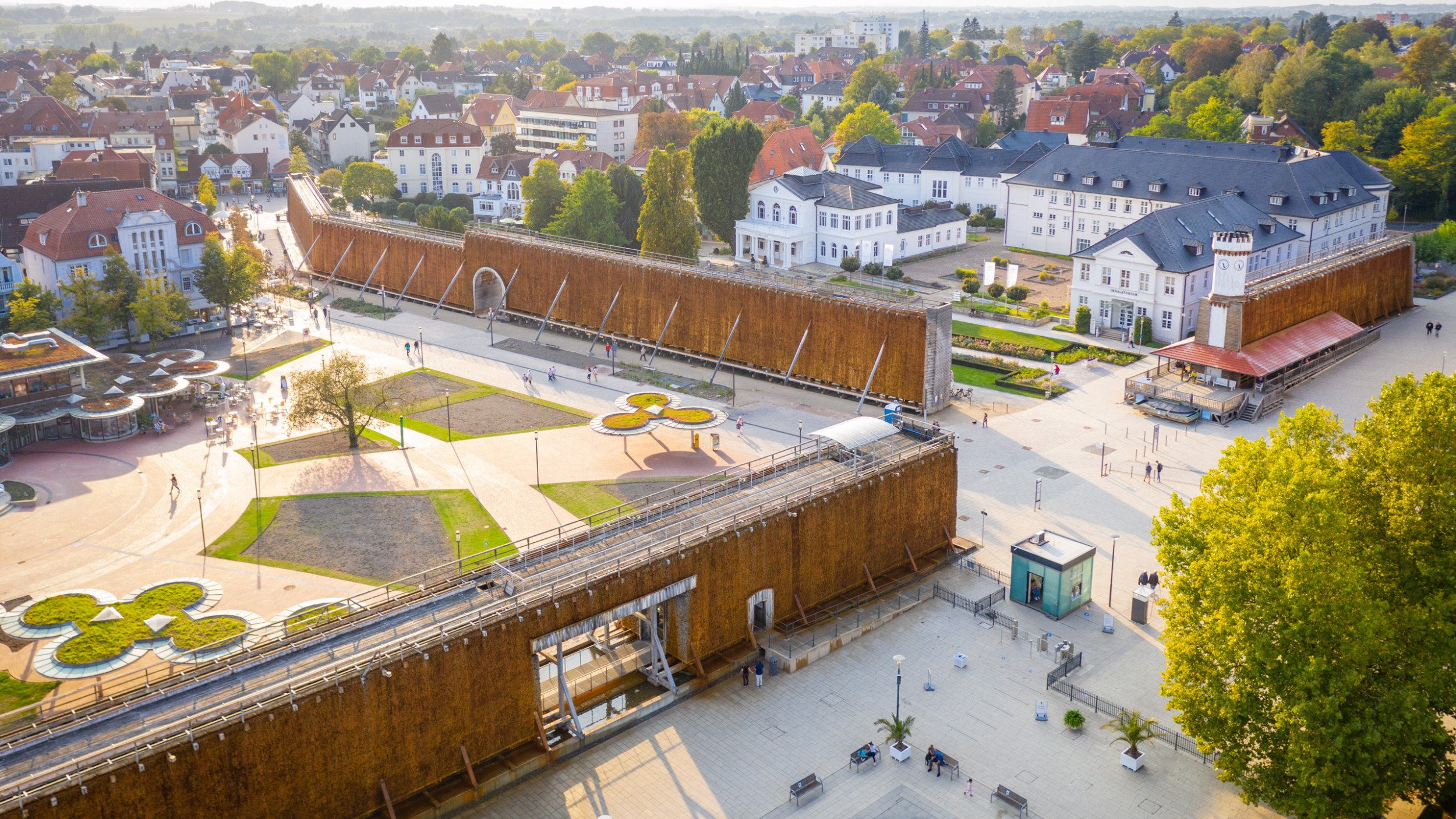 Gradierwerke Luftansicht