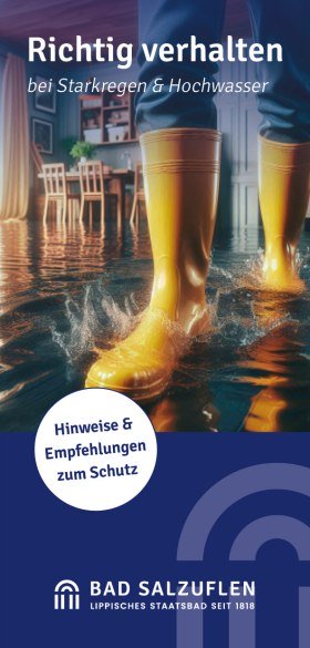 Titel Flyer Verhaltensvorsorge, © Kommunal Agentur NRW