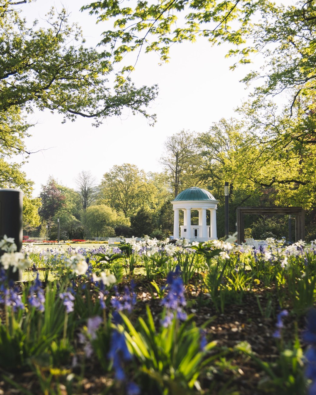 Kurpark beim Frühlingserwachen, © Stadt Bad Salzuflen / N. Jacke